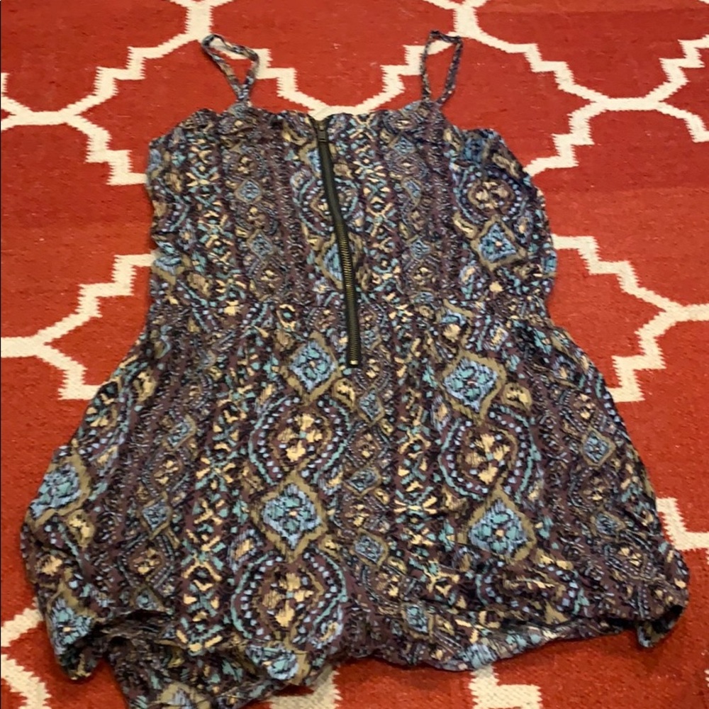 Patterned Romper